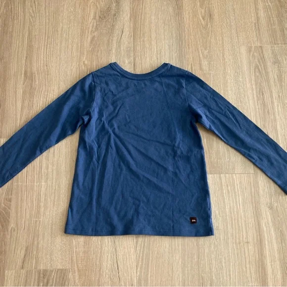 Tea Collection Kids Happy Hund Dog Long Sleeve Graphic Tee - Size 6 - Picture 10 of 10